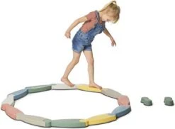 Gonge Loopbaan Smalle Rivierstenen Nordic - Pastel