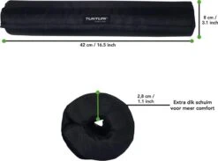 Tunturi Nekbeschermer - Bar Pad - Barbell Pad Voor Halterstang - PRO De Luxe -FitForce Outlet Winkel 1200x891