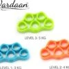 Vingertrainer Set - 3 Delige Set - Krachttrainer - Polstrainer - Handtrainer - Griptrainer - RSI - Finger Expander - Finger Exercise