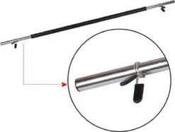 Merkloos Halterstang Dumbell Sluiter Veer Stang 25mm - Dumbellsluiter - Barbell Klem Lock Clip - Bar Collar - Haltersluiting - Halterklem - Spring Collar - Barbell Sluiting - Veersluiting - Sluitveren - Halterklemmen - Dumbellklemmen - Dumbellsluiting -FitForce Outlet Winkel 1200x908 1