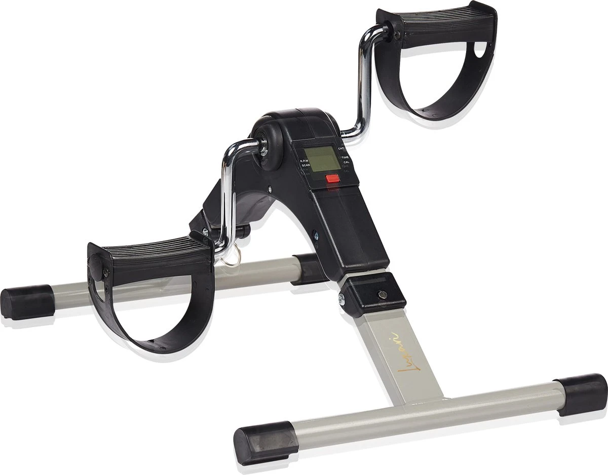 Luxari Stoelfiets - Inclusief Computer - Bureaufiets - Hometrainer - Deskbike - Beentrainer – Pedaaltrainer - Fietstrainer - Bewegingstrainer - Mini Hometrainer 1 Luxari Stoelfiets - Inclusief Computer - Bureaufiets - Hometrainer - Deskbike - Beentrainer – Pedaaltrainer - Fietstrainer - Bewegingstrainer - Mini Hometrainer