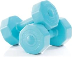 Gymstick Active Vinyl Dumbells - Met Online Trainingsvideo's - 2 X 5kg -FitForce Outlet Winkel 1200x956