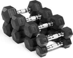 Active Panther Hexa Dumbbell Set - Professionele Gewichten - Halterset - Gewichten - 2 X 5 Kg - 10 Kg Totaal 9 Active Panther Hexa Dumbbell Set - Professionele Gewichten - Halterset - Gewichten - 2 X 5 Kg - 10 Kg Totaal -FitForce Outlet Winkel 1200x968