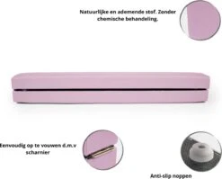 Opvouwbare Turnbalk Roze ⭐ Gratis Oefenvideo`s ⭐ Ideale Compacte Balk Om Thuis Oefeningen Op Te Turnen | Opvouwbare Evenwichtsbalk -FitForce Outlet Winkel 1200x968 3