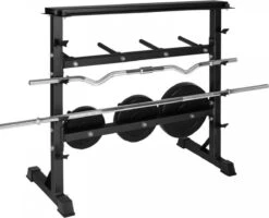 Merkloos Halter-, En Gewichtstandaard Voor Halterstang-. Schijven En Dumbells Max 300 Kg -FitForce Outlet Winkel 1200x973