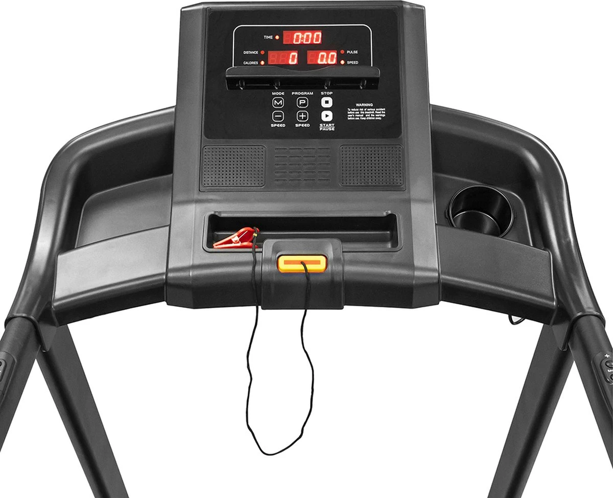 Focus Fitness Jet 1 - Loopband - Loopband Voor Thuisgebruik - Incl. LED-display - 1-13 Km/u - Bevat 36 Trainingsprogramma's 9 Focus Fitness Jet 1 - Loopband - Loopband Voor Thuisgebruik - Incl. LED-display - 1-13 Km/u - Bevat 36 Trainingsprogramma's - Afbeelding 9
