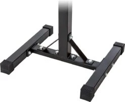 TecTake - Haltersteunen Voor Lange Halters - Hoogte Verstelbaar - Zwart - 402147 -FitForce Outlet Winkel 1200x979