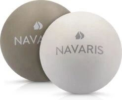 Navaris Lacrosse Massageballen - 2x Triggerpoint Massage Bal Voor Rug, Benen En Nek - Fascia Voetroller Ballen Voor Zelfmassage - Set Van 2 9 Navaris Lacrosse Massageballen - 2x Triggerpoint Massage Bal Voor Rug, Benen En Nek - Fascia Voetroller Ballen Voor Zelfmassage - Set Van 2 -FitForce Outlet Winkel 1200x983 1