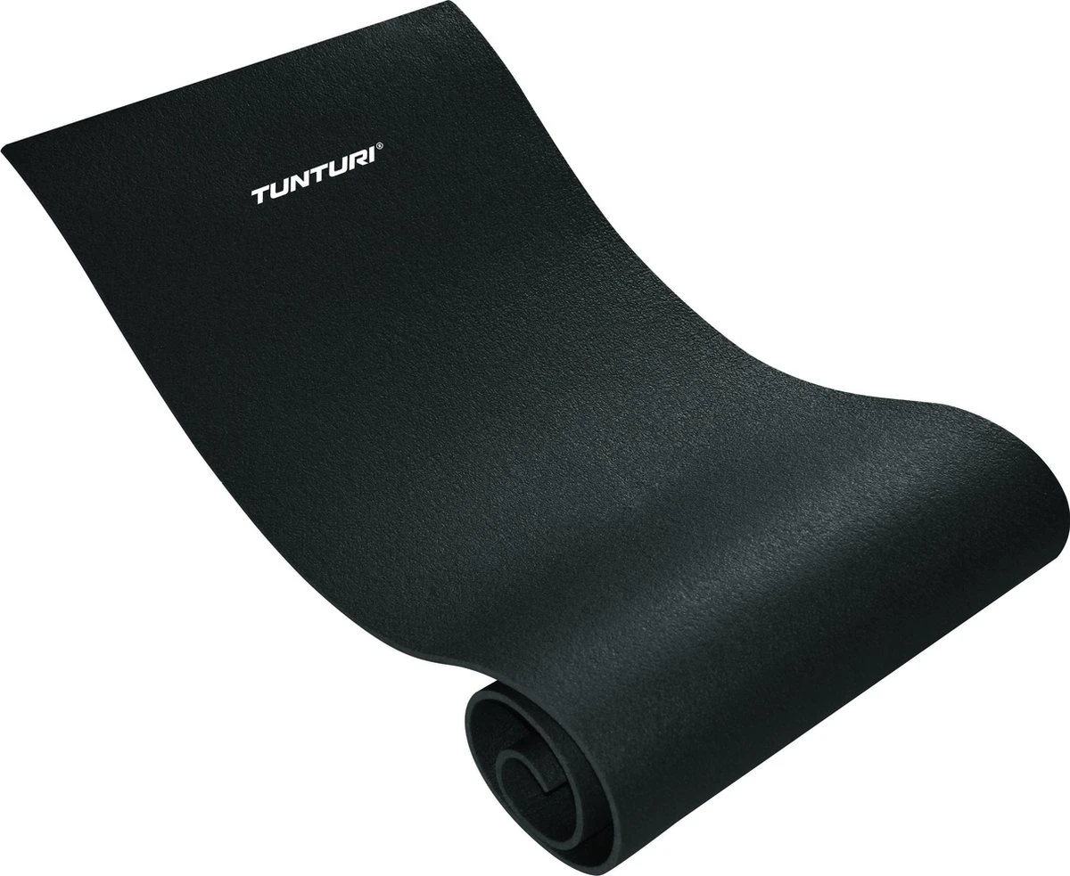Tunturi XPE Fitnessmat - Oefenmat - 160 Cm X 60 Cm X 0,7 Cm - Zwart - Incl. Gratis Fitness App 1 Tunturi XPE Fitnessmat - Oefenmat - 160 Cm X 60 Cm X 0,7 Cm - Zwart - Incl. Gratis Fitness App