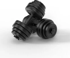 Physionics® Dumbells Halterset 2 X 15 KG (30 Kg) - Verstelbaar - 16 Losse Gewichten -FitForce Outlet Winkel 1200x985 1