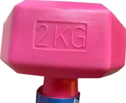 Merkloos Dumbbells - Set Van 2x 2kg - Roze 9 Merkloos Dumbbells - Set Van 2x 2kg - Roze -FitForce Outlet Winkel 1200x985 2