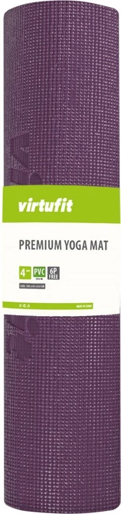 VirtuFit Premium Yoga Mat - Anti-slip - Dik (4 Mm) - 183 X 61 X 0,4 Cm - Mulberry Leaf 12 VirtuFit Premium Yoga Mat - Anti-slip - Dik (4 Mm) - 183 X 61 X 0,4 Cm - Mulberry Leaf -FitForce Outlet Winkel 284x1200 1