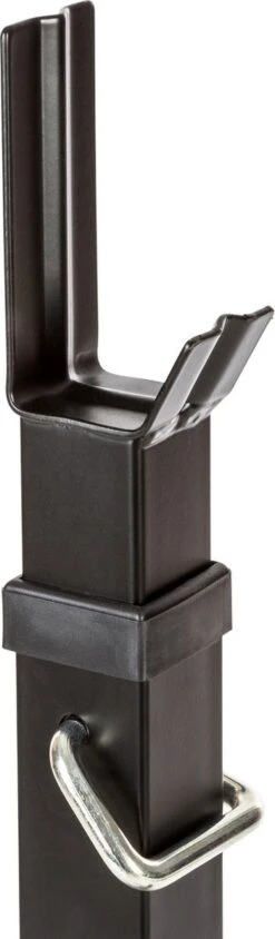 TecTake - Haltersteunen Voor Lange Halters - Hoogte Verstelbaar - Zwart - 402147 -FitForce Outlet Winkel 351x1200