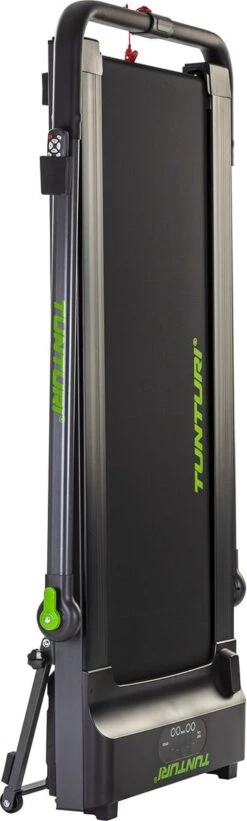 Tunturi Cardio Fit T10 Loopband - Inklapbaar - Ultra Platte Hardloopband - 7 Verschillende Trainingsprogramma's - 1.0 To 12 Km/u -FitForce Outlet Winkel 361x1200