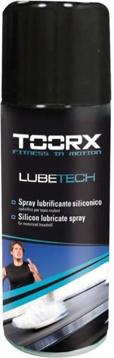 Toorx LUBETECH Siliconen Spray 200 Ml - Voor Loopbanden 1 Toorx LUBETECH Siliconen Spray 200 Ml - Voor Loopbanden