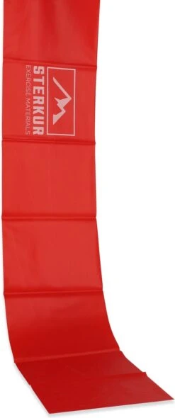 Sterkur® Weerstandsband Medium Weerstand Rood - Resistance Band - Stretchband – Fitness Elastiek – Workout Band – Home Workout – Weerstandband – Resistance Band - Voor Hele Lichaam -FitForce Outlet Winkel 502x1200