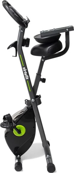 Hometrainer - VirtuFit Opvouwbare Home Trainer Met Rugleuning En Tablethouder - Fitness Fiets - Stoelfiets - Inklapbaar -FitForce Outlet Winkel 514x1200