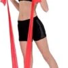 Fitness Elastiek Lulu - Resistance Band - Weerstandsband Voor Thuis Sporten - Full Body Trainer - Rood