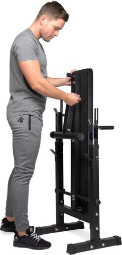 Halterbank - VirtuFit Verstelbare Fitnessbank Compact -FitForce Outlet Winkel 575x1200