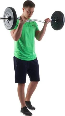 ScSPORTS® Halterschijven Set 20 Kg - Kunststof - 30 Mm - 2 X 10 Kg - Gewichten -FitForce Outlet Winkel 674x1200