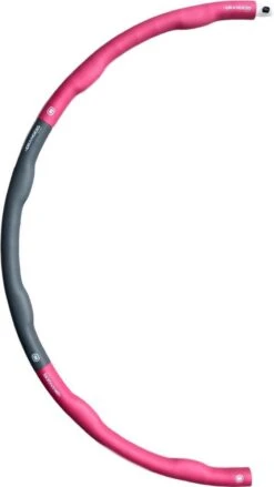 Orange85 Hoepel Fitness - Hoelahoep 100cm - Volwassenen - Hoepelen - Hoolahoop - Sport - Grijs - Roze - 1,2 Kg - Soft - Afvallen -FitForce Outlet Winkel 675x1200 1