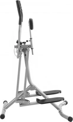 GoodVibes - Crosstrainer Met LCD-scherm Voor Thuisgebruik Met Hartslagsensor En Buiksteun - Thuistrainer - Stepper - Cardiotrainer - Homegym -FitForce Outlet Winkel 719x1200