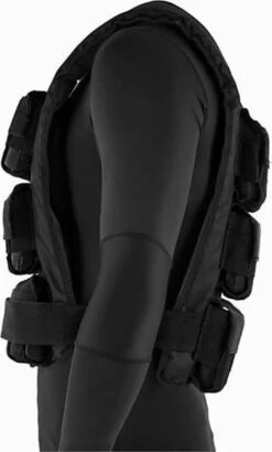 CAPITAL SPORTS Monstervest Gewichtsvest - Weight Vest - Metalen Gewichten - Zachte Pads Rondom Voor Een Groot Draagcomfort - Zwart -FitForce Outlet Winkel 723x1200 1