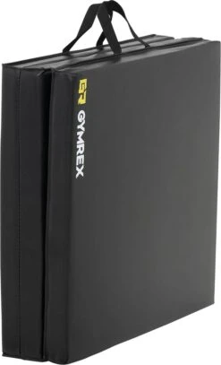 Gymrex Gymnastiekmat - 180 X 60 X 5 Cm - Opvouwbaar- Zwart -FitForce Outlet Winkel 728x1200