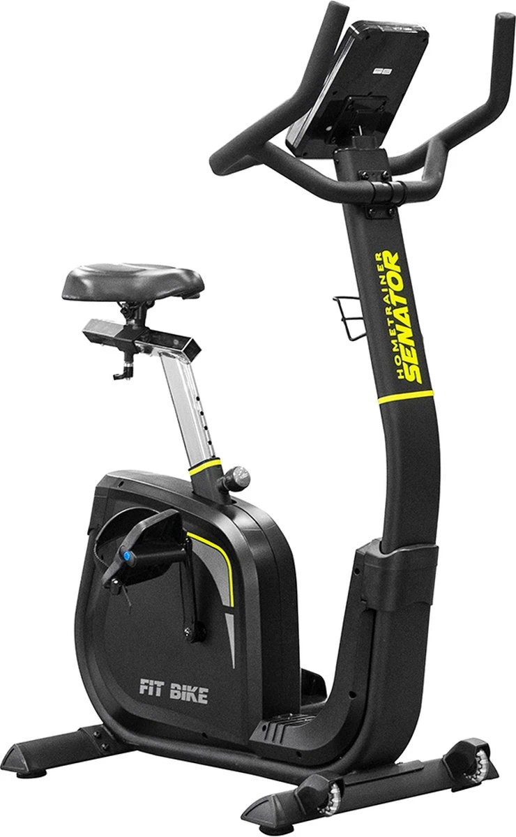 Fitbike Senator IPlus Ergometer - Hometrainer - Fitness Fiets - Incl. Tablethouder En Bluetooth - EMS Weerstandssysteem 8 Fitbike Senator IPlus Ergometer - Hometrainer - Fitness Fiets - Incl. Tablethouder En Bluetooth - EMS Weerstandssysteem - Afbeelding 8