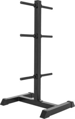 Gorilla Sports Schijvenstandaard Zwart 30/31 Mm - Gewichten Rek - Halterrek -FitForce Outlet Winkel 757x1200