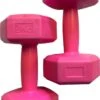 Merkloos Dumbbells - Set Van 2x 2kg - Roze