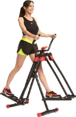 Aerial Fitness Walker - Innovagoods AirWalker - Hometrainer - Loopband - Loop Band - Crosstrainer - Hardlopen - Indoor - Hometrainer Elektrisch - Fitness - Home Gym - Gym - Air Walker - Home Gym -FitForce Outlet Winkel 773x1200