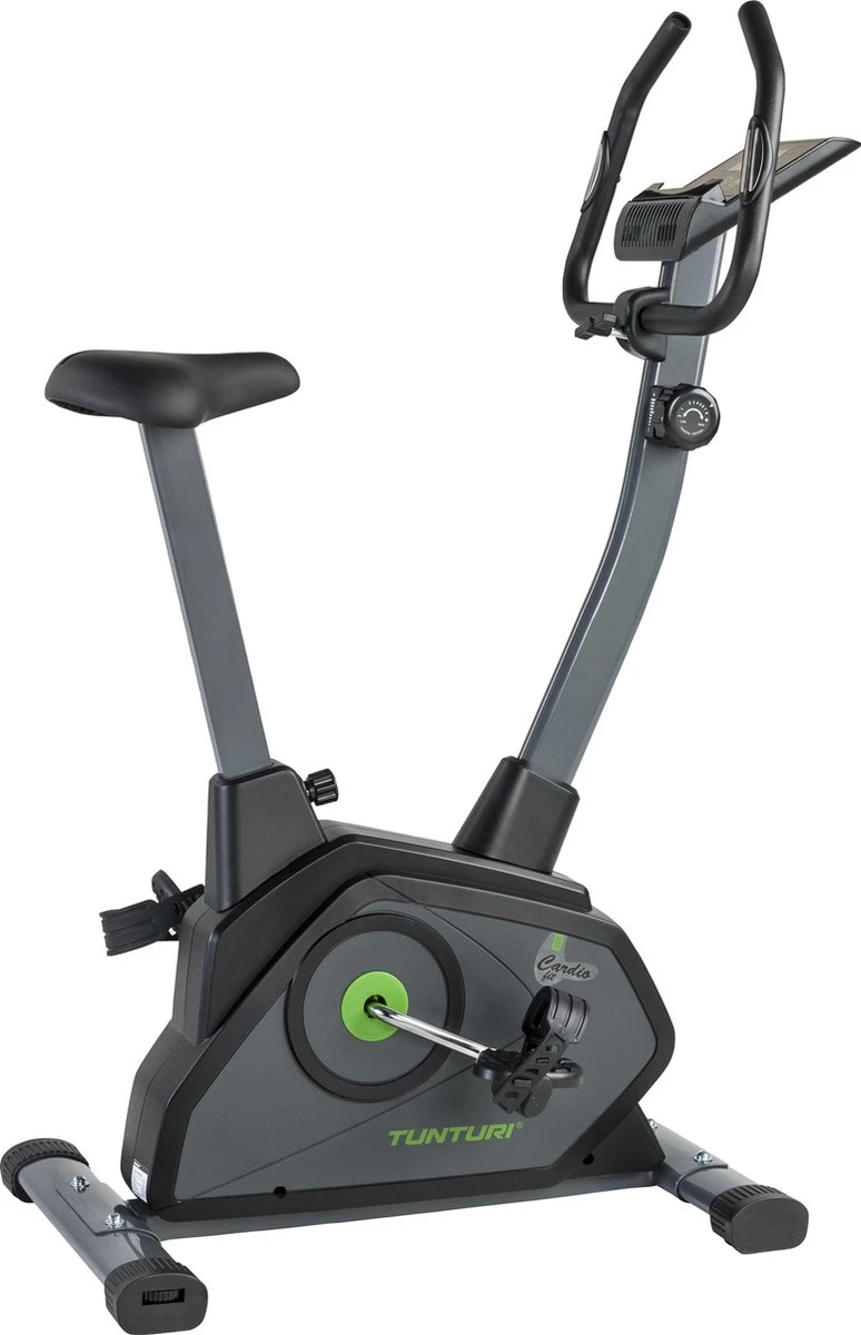 Tunturi Cardio Fit B35 Hometrainer - Fitnessfiets - 8 Weerstandsniveaus - Hartslagmonitor - Ergonomisch - Verstelbaar Stuur - Transportwielen 1 Tunturi Cardio Fit B35 Hometrainer - Fitnessfiets - 8 Weerstandsniveaus - Hartslagmonitor - Ergonomisch - Verstelbaar Stuur - Transportwielen