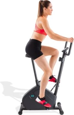 Hometrainer Fitness Fiets - Verstelbaar - Met Lcd-scherm - Veilig En Comfortabel