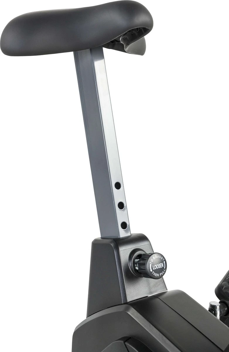 Tunturi Cardio Fit B35 Hometrainer - Fitnessfiets - 8 Weerstandsniveaus - Hartslagmonitor - Ergonomisch - Verstelbaar Stuur - Transportwielen 10 Tunturi Cardio Fit B35 Hometrainer - Fitnessfiets - 8 Weerstandsniveaus - Hartslagmonitor - Ergonomisch - Verstelbaar Stuur - Transportwielen - Afbeelding 10