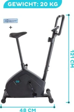 Hometrainer Fitness Fiets - Verstelbaar - Met Lcd-scherm - Veilig En Comfortabel -FitForce Outlet Winkel 792x1200 2