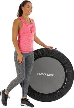 Tunturi Funhop Fitness Trampoline - Mini Trampoline - 95cm Springoppervlak - Incl. Gratis Fitnessapp 18 Tunturi Funhop Fitness Trampoline - Mini Trampoline - 95cm Springoppervlak - Incl. Gratis Fitnessapp -FitForce Outlet Winkel 821x1200 1