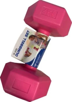 Merkloos Dumbbells - Set Van 2x 2kg - Roze 10 Merkloos Dumbbells - Set Van 2x 2kg - Roze -FitForce Outlet Winkel 850x1200
