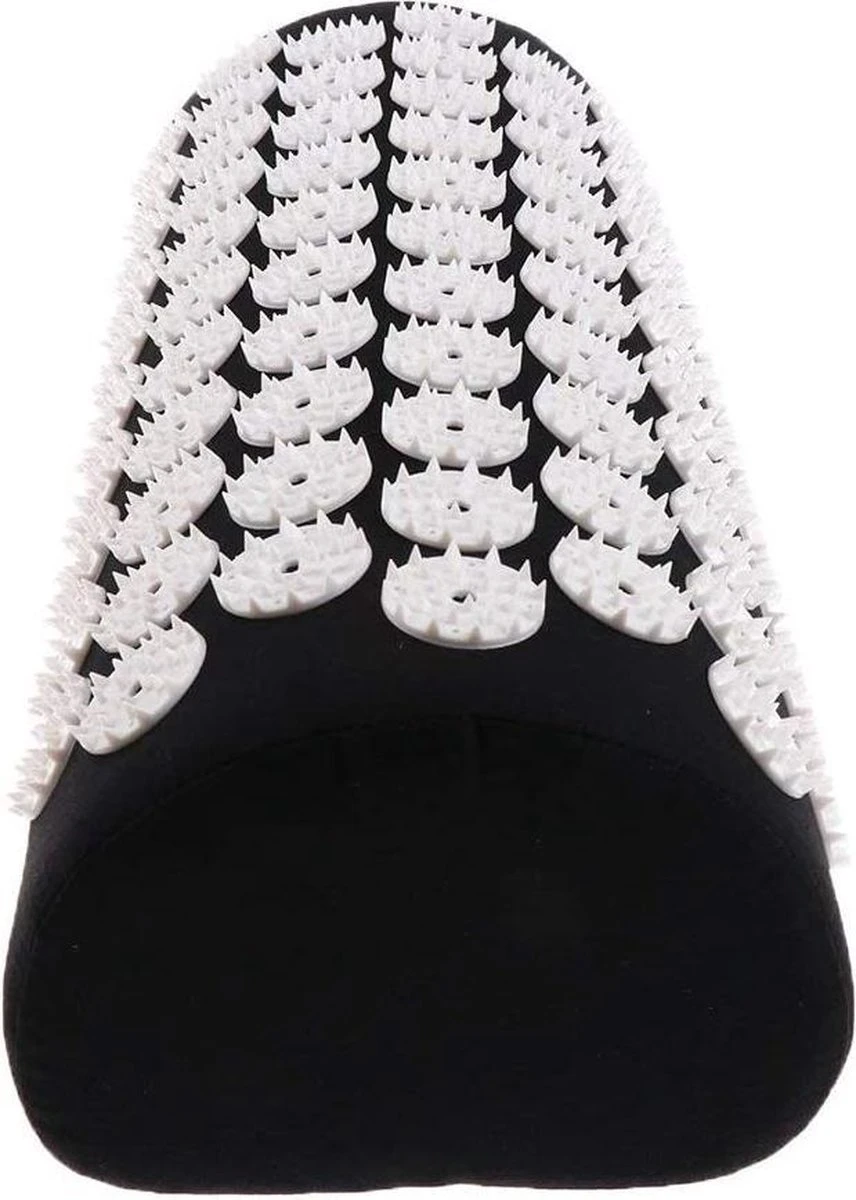 Parcura Acupressuur Mat Met Kussen 67x40 Cm - Spijkermat Acupunctuur Met 8500 Drukpunten - Incl. Draagtas - Zwart 5 Parcura Acupressuur Mat Met Kussen 67x40 Cm - Spijkermat Acupunctuur Met 8500 Drukpunten - Incl. Draagtas - Zwart - Afbeelding 5