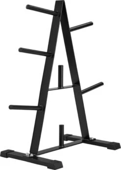 TecTake - Rek Voor Halterschijven - Halterschijvenrek - Zwart -402600 -FitForce Outlet Winkel 858x1200