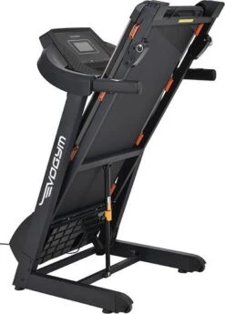 Luxe Loopband Inklapbaar - Hartslagfunctie - Hardloopband - Loopband Fitness - Met Bluetooth Speakers - USB Oplader - Schokdempers - Verstelbare Hellingshoek - PVC Loopband - 14.8km/h - Inklapbaar - Evogym R-80s -Nu Tijdelijk Met Gratis Bescherm Mat -FitForce Outlet Winkel 860x1200 2