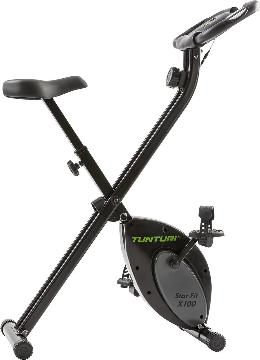 Tunturi Star Fit X100 X-bike - Hometrainer - Fitnessfiets - Opvouwbaar - Verstelbaar - 8 Weerstandsniveaus - Opvouwbare Hometrainer 1 Tunturi Star Fit X100 X-bike - Hometrainer - Fitnessfiets - Opvouwbaar - Verstelbaar - 8 Weerstandsniveaus - Opvouwbare Hometrainer