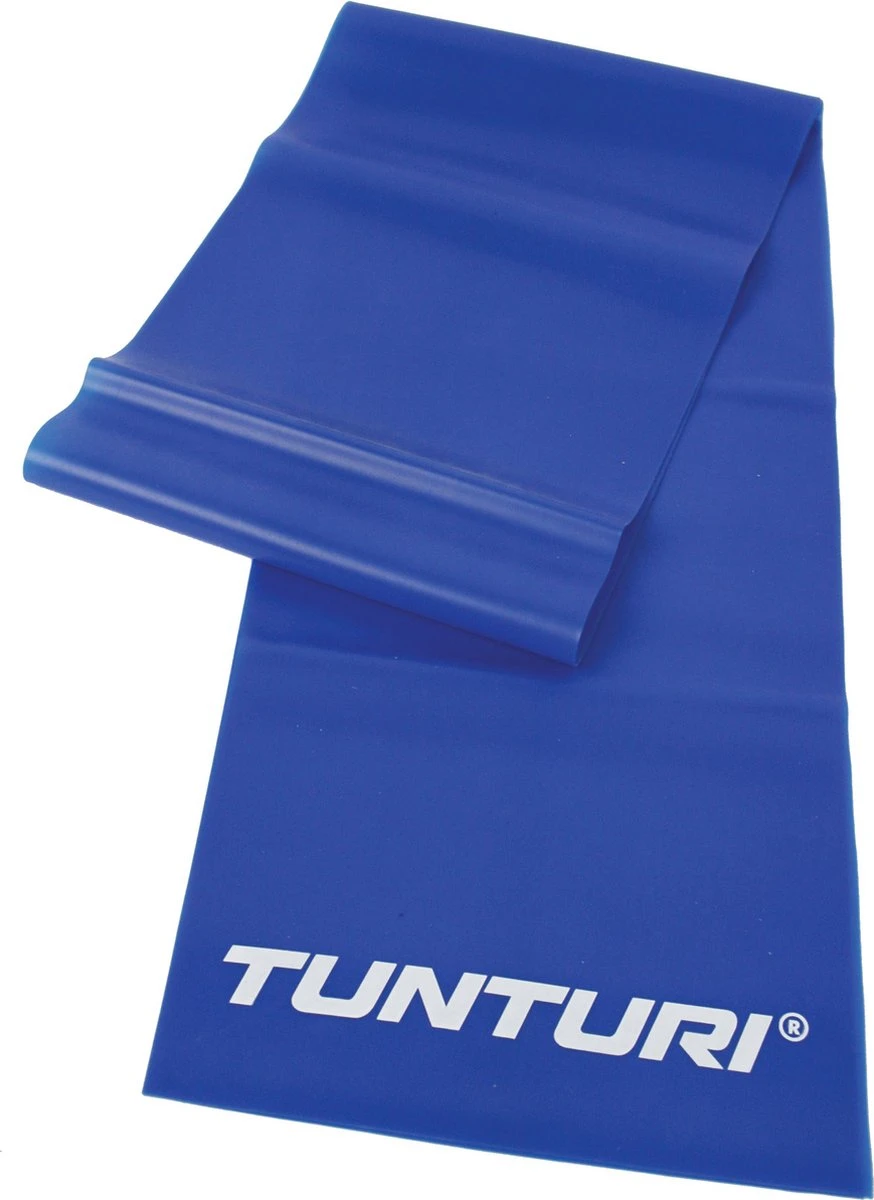 Tunturi Weerstandsband - Zware Weerstand - Fitness Elastiek - Blauw - Incl. Gratis Fitness App 1 Tunturi Weerstandsband - Zware Weerstand - Fitness Elastiek - Blauw - Incl. Gratis Fitness App