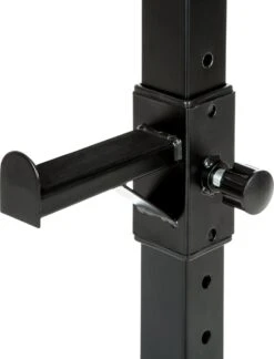 TecTake - Haltersteunen Voor Lange Halters - Hoogte Verstelbaar - Zwart - 402147 -FitForce Outlet Winkel 916x1200