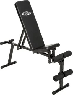 Tectake Trainingsbank - Universelel Halterbank, Buiktrainer & Rugtrainer