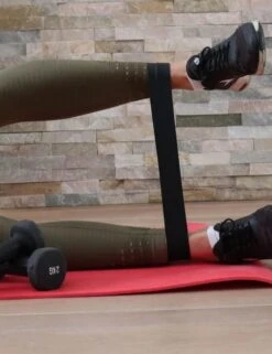 Weerstandsband-Fitness Elastiek-Niveau 5- 20kg Weerstand-Zwart Van Latex (300x50x1,2MM)-Weerstandsbanden -FitForce Outlet Winkel 924x1200 2