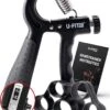 U-Fit One Teller Handtrainer 10 Tot 60kg - Verstelbare Handgrip - Handknijper - Vingertrainer - Onderarm Grip Trainer - Zwart