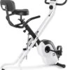 CAPITAL SPORTS Azura X1 - Hometrainer - X-bike - Fitness Fiets - Ergometer - Polssensor - Trainingscomputer - Inklapbaar - 8 Standen - Max. 120 Kg