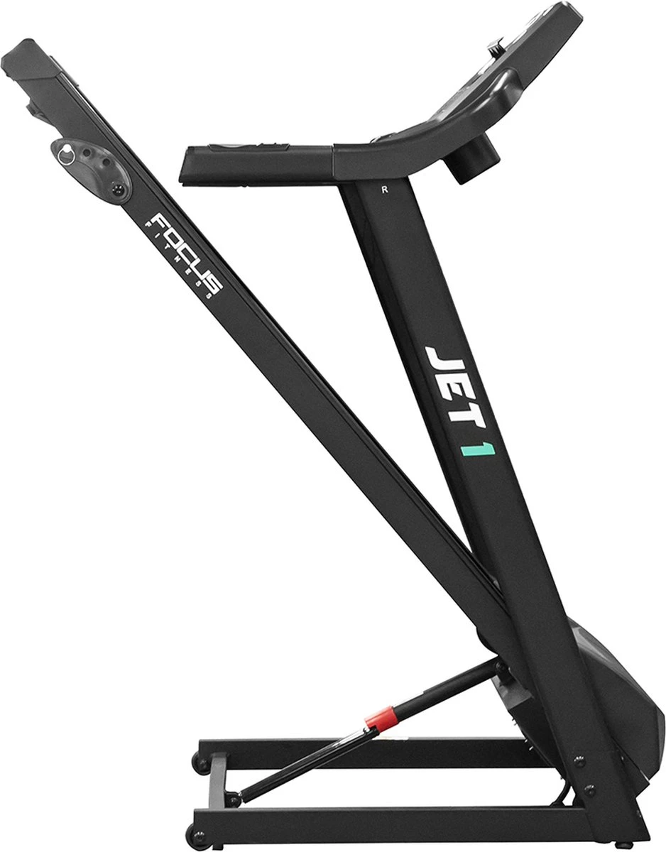 Focus Fitness Jet 1 - Loopband - Loopband Voor Thuisgebruik - Incl. LED-display - 1-13 Km/u - Bevat 36 Trainingsprogramma's 6 Focus Fitness Jet 1 - Loopband - Loopband Voor Thuisgebruik - Incl. LED-display - 1-13 Km/u - Bevat 36 Trainingsprogramma's - Afbeelding 6