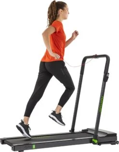 Tunturi Cardio Fit T10 Loopband - Inklapbaar - Ultra Platte Hardloopband - 7 Verschillende Trainingsprogramma's - 1.0 To 12 Km/u -FitForce Outlet Winkel 944x1200